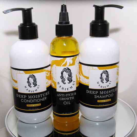 Anti-itch & growth oil Shampoo & Conditioner Sets